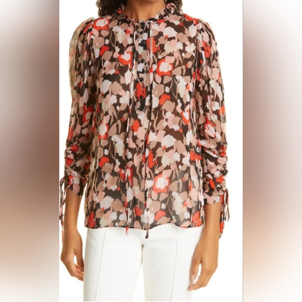 Floral Print Women's Top